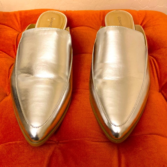 Silver Metallic Slides - Picture 6 of 16